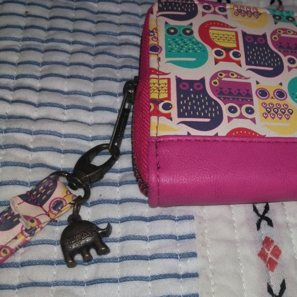 Colourful Long Cat Print Wallet - Picture 3 of 3